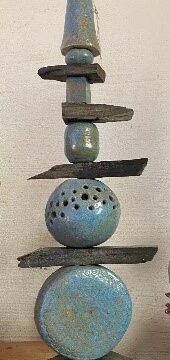 Gartenstehle Blau